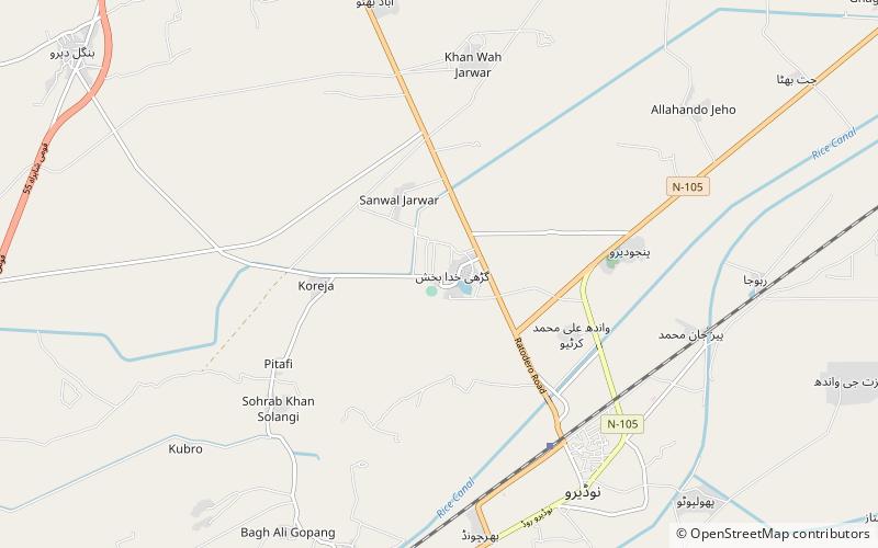 Mausoleo de Zulfikar Ali Bhutto location map