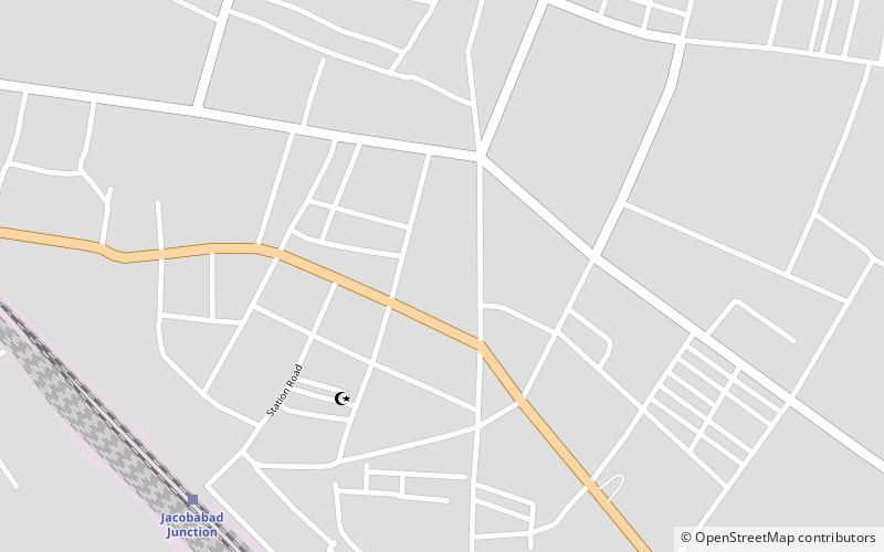 Jakobabad location map