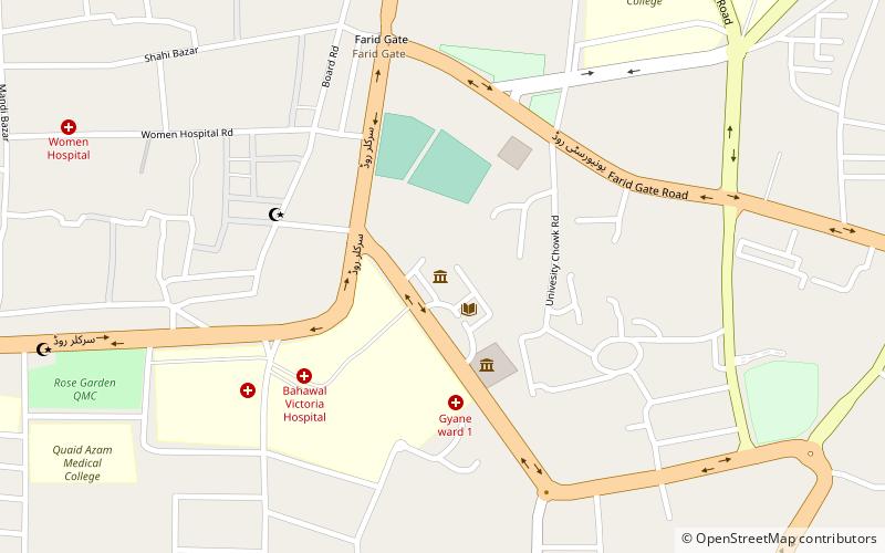 Bahawalpur Museum location map