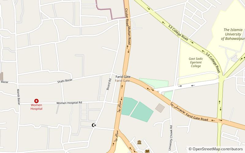Fareed Gate location map