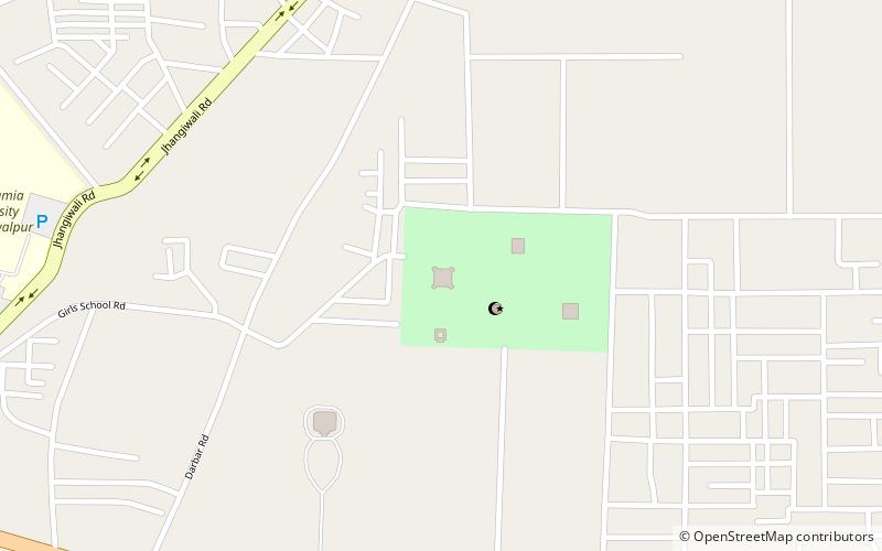 Darbar Mahal location map