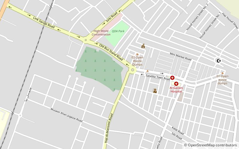 Dystrykt Kweta location map