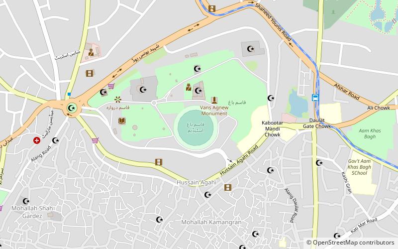 stadion ibn e qasim bagh multan location map