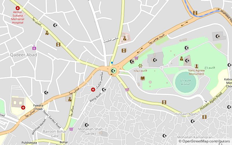 ghanta ghar chowk multan location map