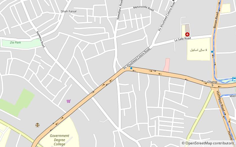 Kachehri Chowk Chungi No 7 & 8 Flyover location map
