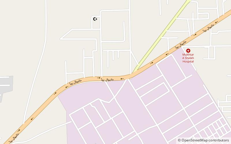 nfc institute of engineering and technology multan location map