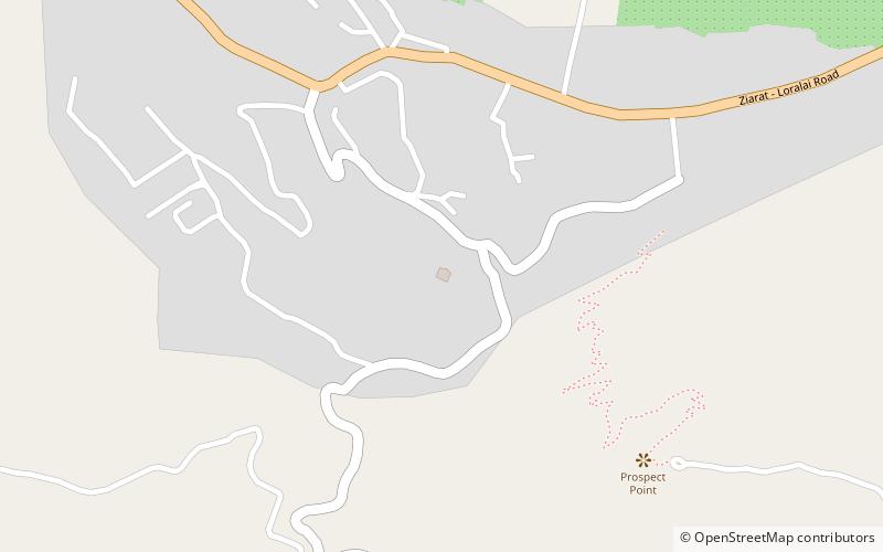 Quaid-e-Azam Residency location map