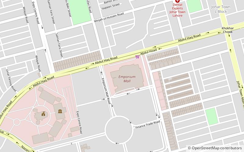 Emporium Mall location map