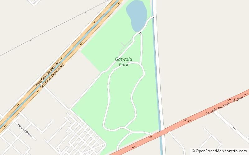 gatwala wildlife park faisalabad location map