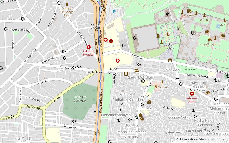 Taxali Gate location map
