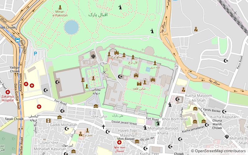 Moti Masjid location map