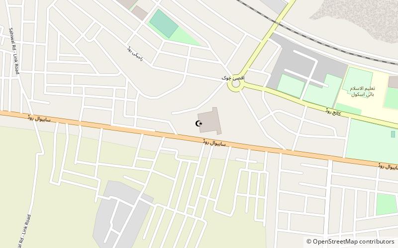 Masjid-e-Aqsa location map