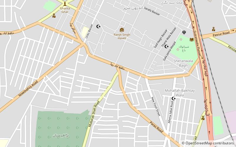 islam medical college gudzranwala location map