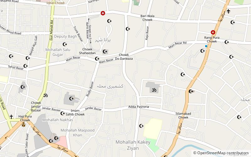 Iqbal Manzil location map