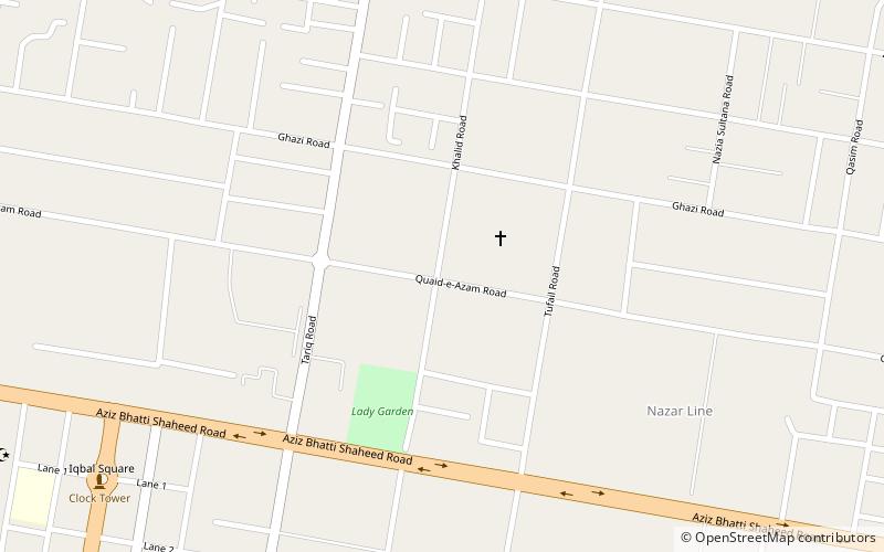 Sialkot Cathedral location map
