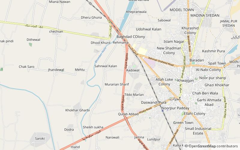 Bhimber location map