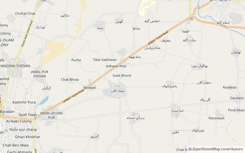 Sook Khurd location map