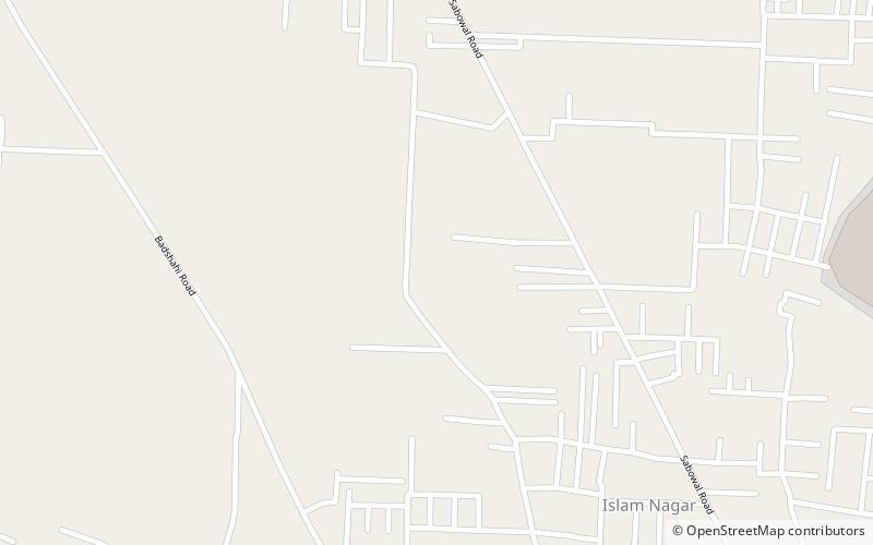 islamnagar gujrat location map