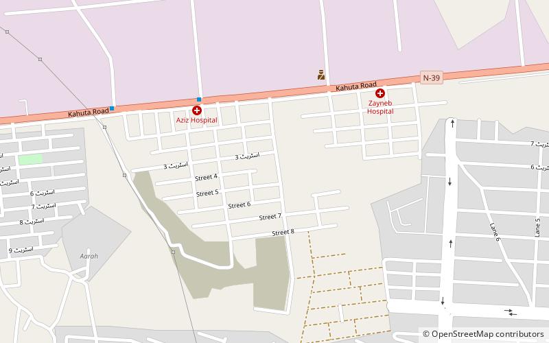 Railway Housing Scheme 8 Chaklala location map