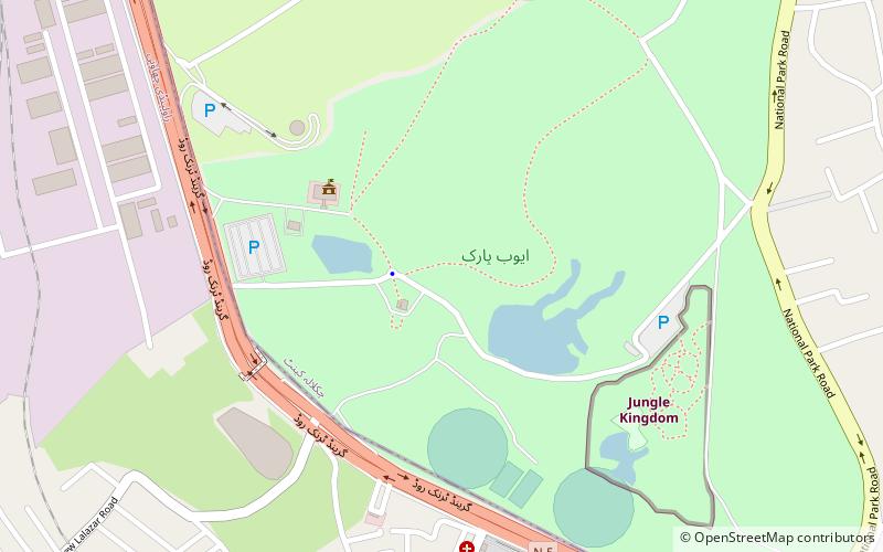 ayub park rawalpindi location map