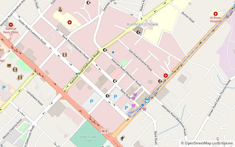 computer market rawalpindi location map