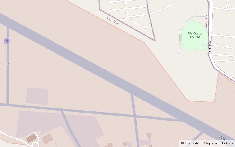 Khurram Colony location map