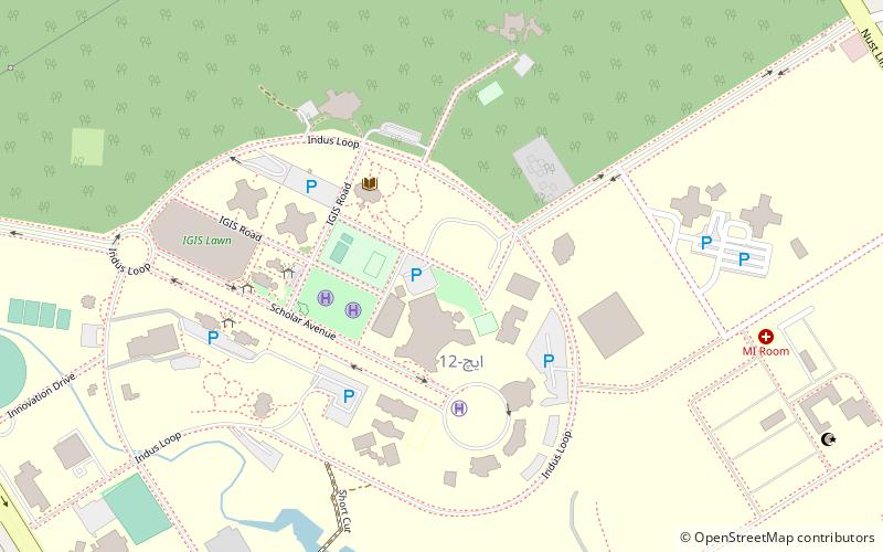 National University of Sciences & Technology location map