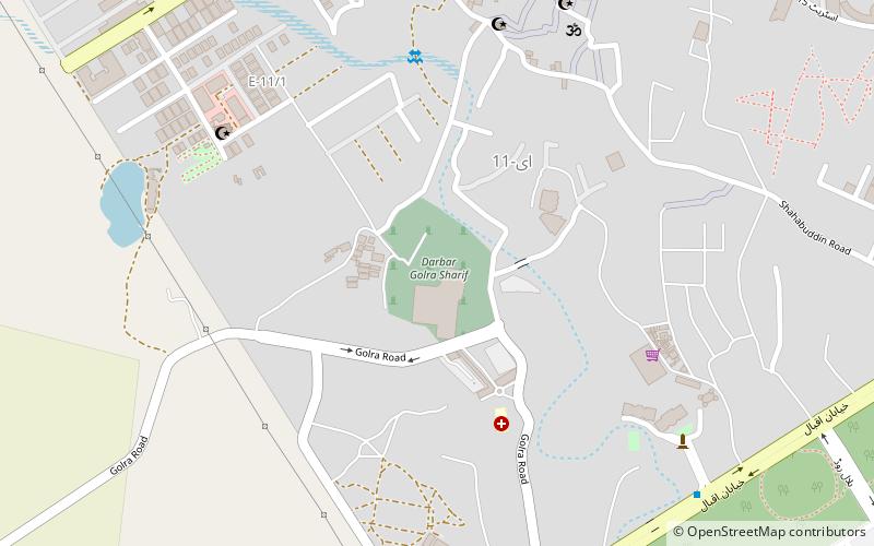 Golra Sharif location map