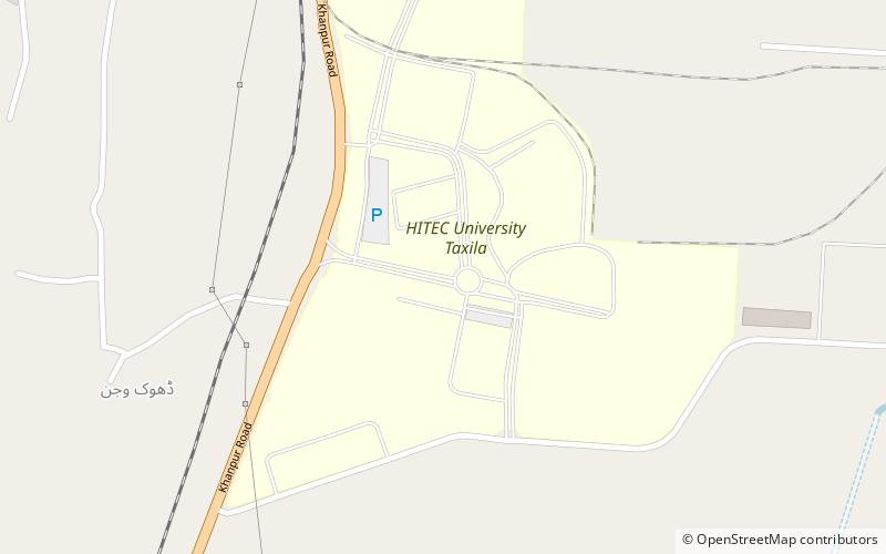 HITEC University location map