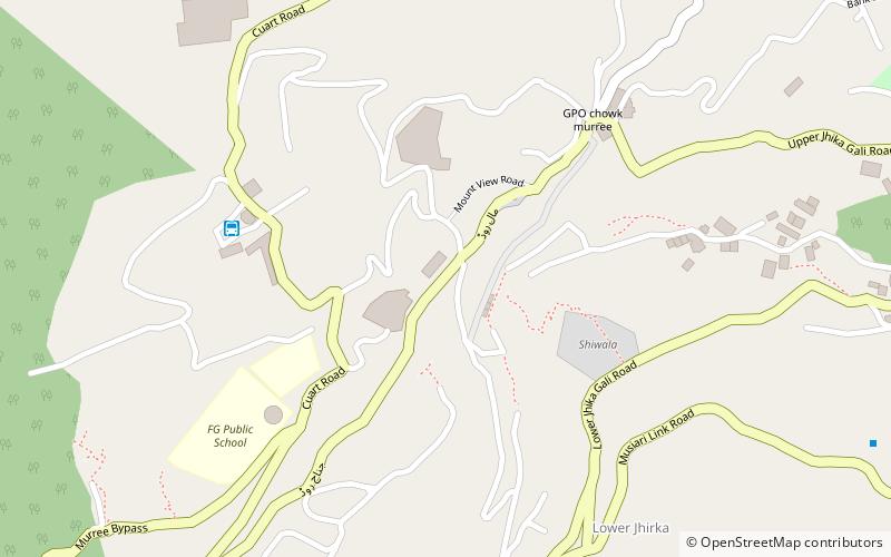 kashmir point murree location map