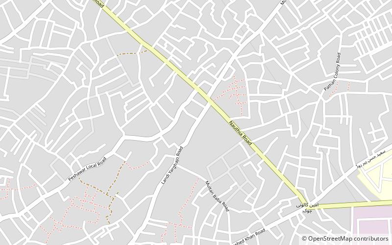kotla mohsin khan peshawar location map