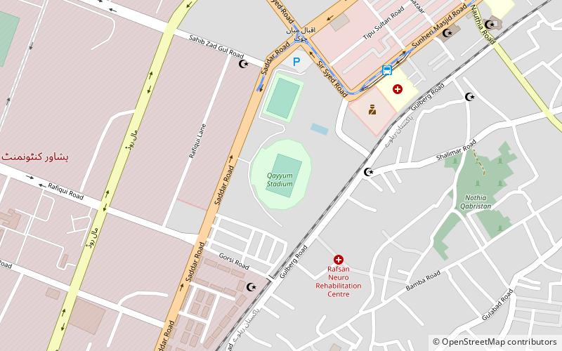 Stadion Qayyum location map
