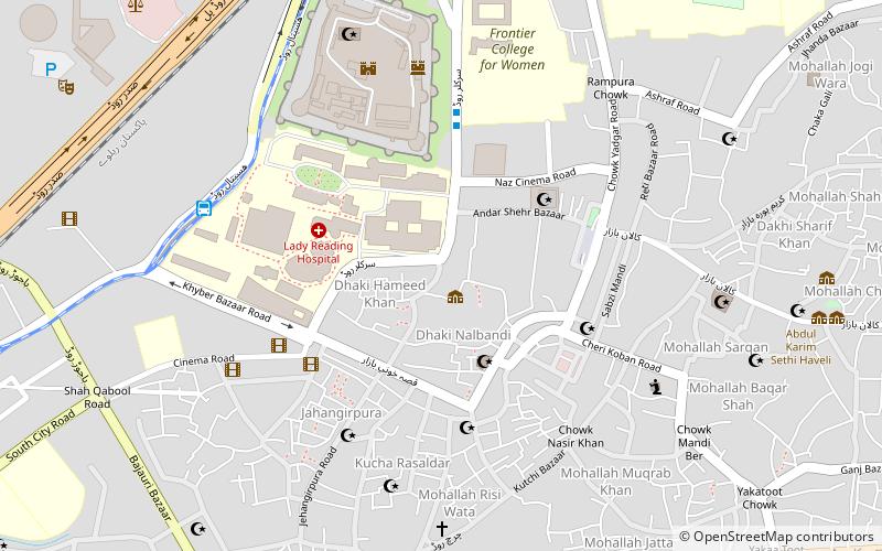 Qasim Ali Khan Mosque location map