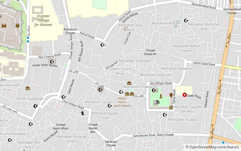 sethi house museum peshawar location map