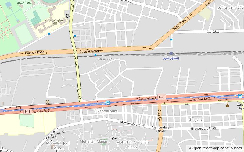 kalibari mandir peschawar location map