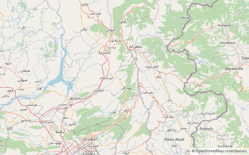 phalkot abbottabad location map
