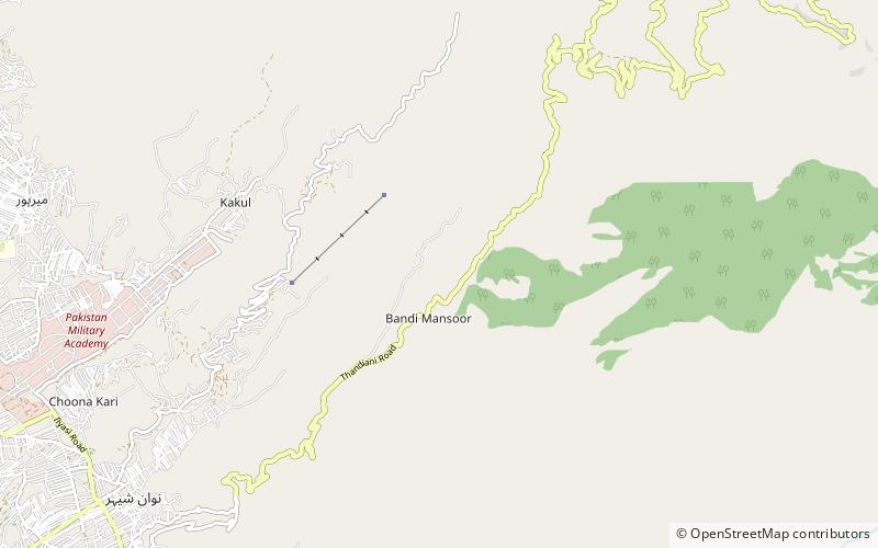 kuthwal abbottabad location map