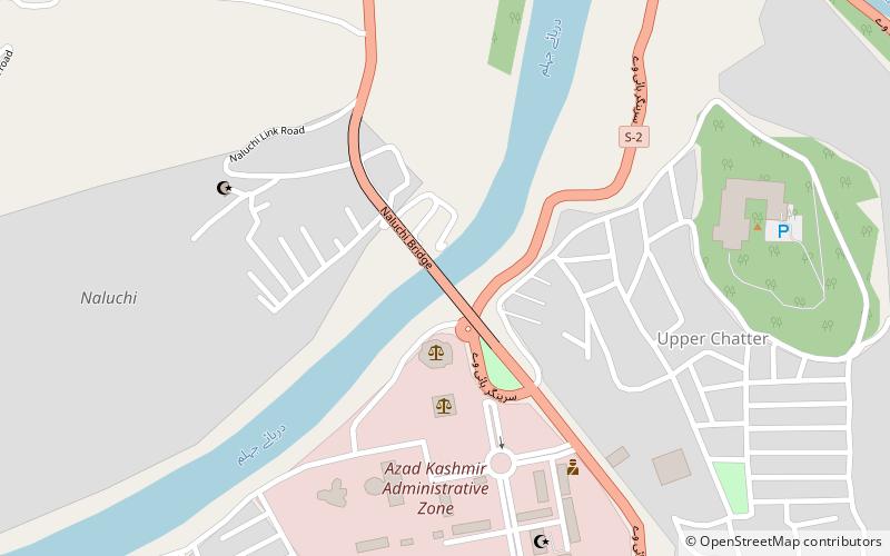 Earthquake Memorial Bridge location map