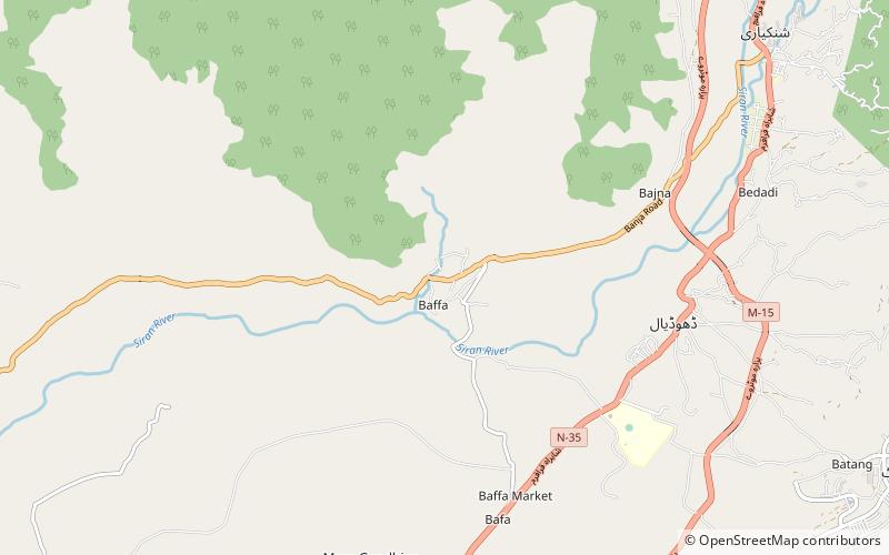 Baffa location map