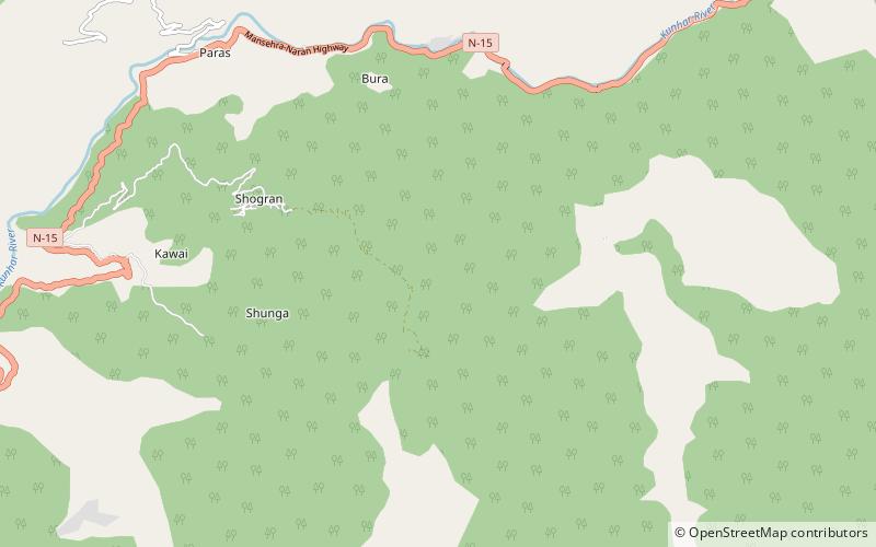 Siri Lake location map