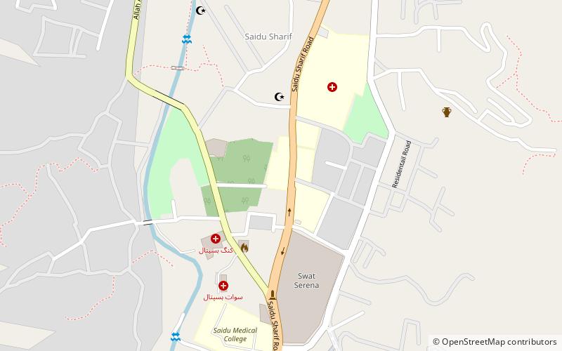 Government Post Graduate Jahanzeb College location map