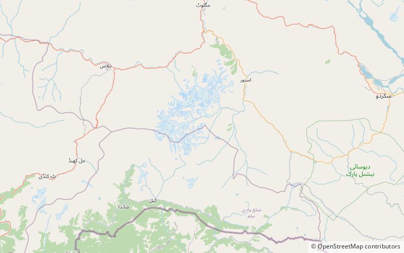 rupal peak location map
