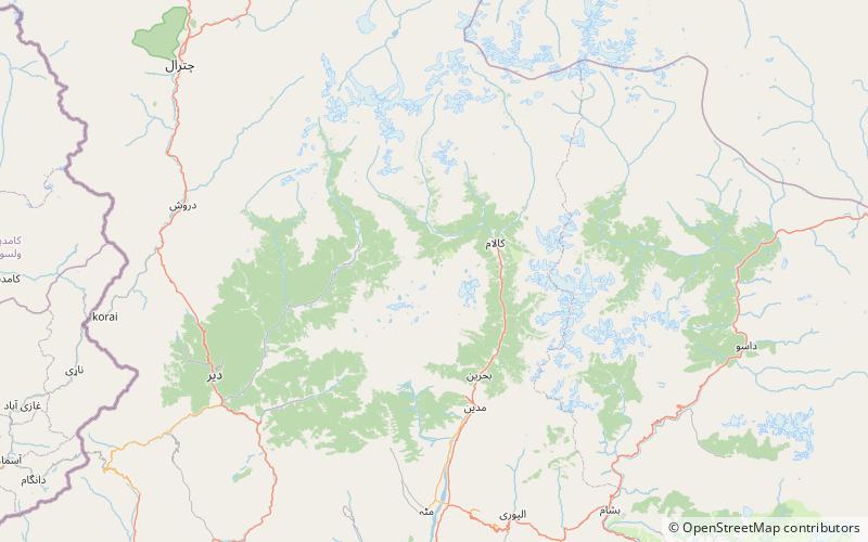 Kundol Lake location map