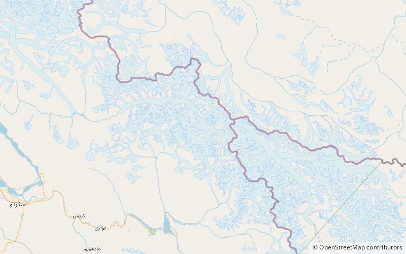 Chogolisa location map