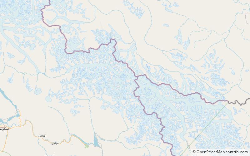 Baltoro Kangri location map