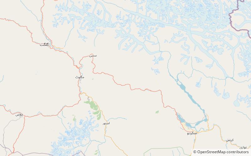 Skardu Valley location map