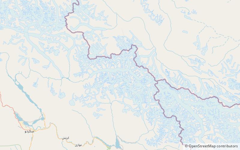 biarchedi glacier location map