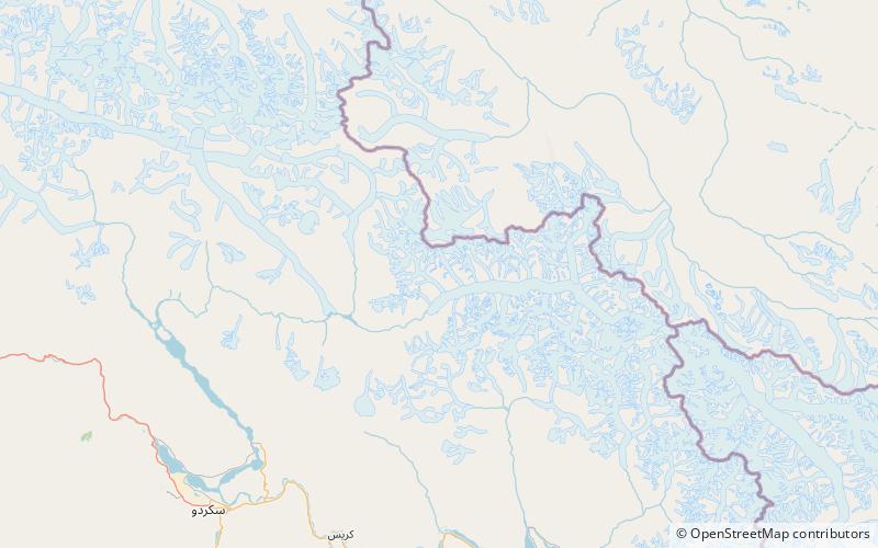 Trango-Türme location map