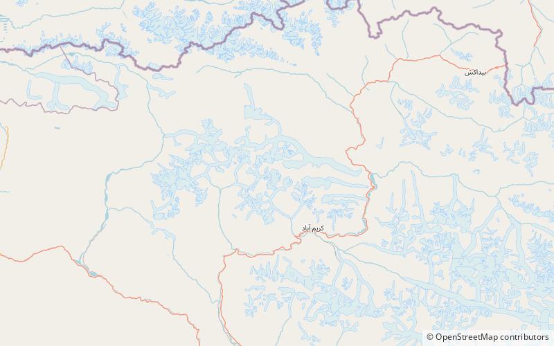Batura Muztagh location map