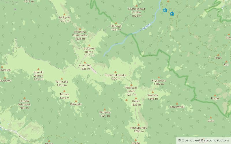 Kopa Bukowska location map